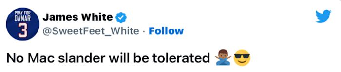 Twitter @SweetFeet_White